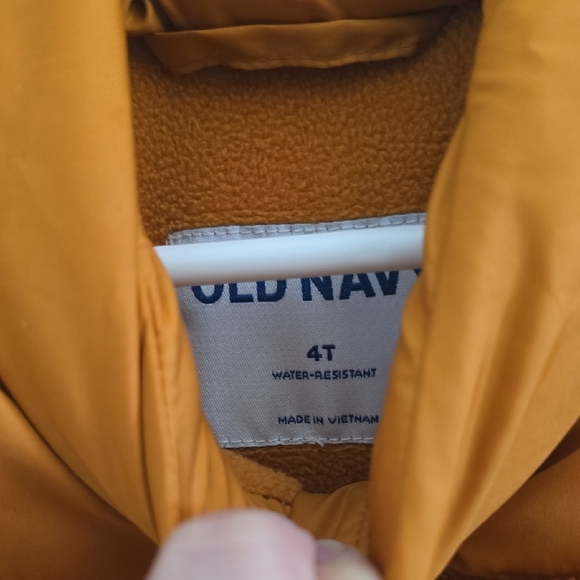 Old Navy Kids' Bright Orange Vest 4T - Picture 2 of 3
